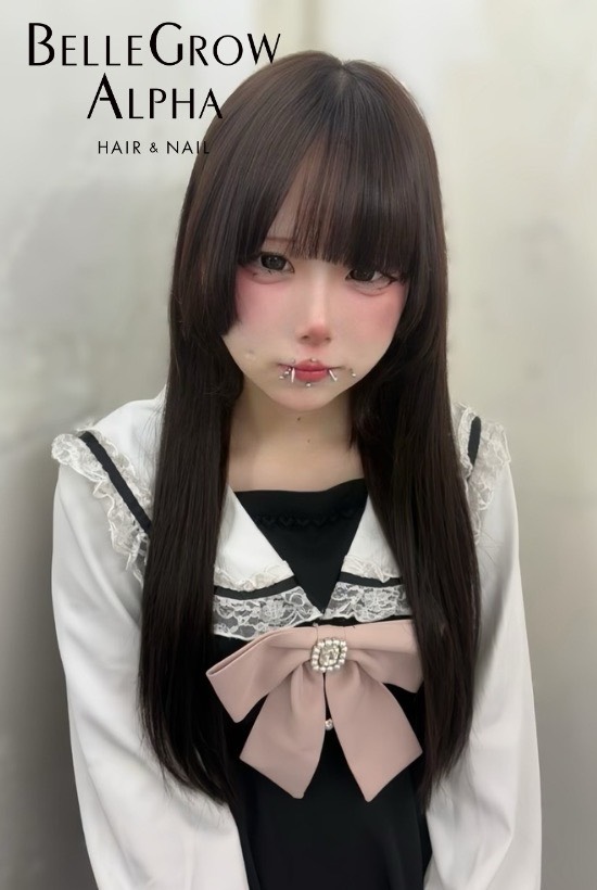 カラー+エクステ