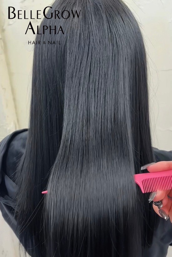 カラー+エクステ