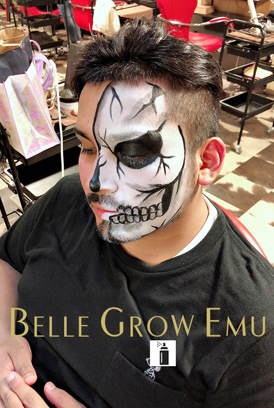 【BELLEGROW　EMU】ハロウィンメイク♪