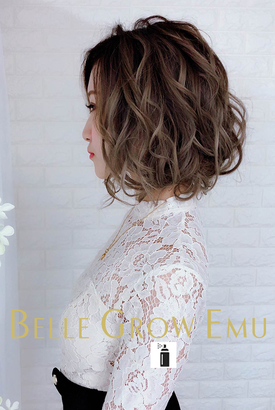 【BELLEGROW　EMU】ショートボブ風スタイル♡