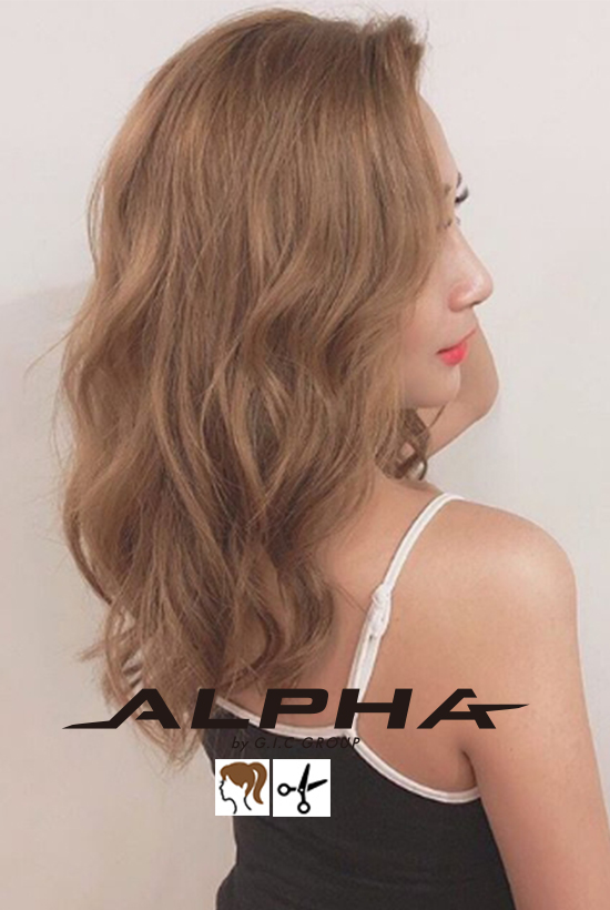 【ALPHA】夏にピッタリのヘアカラー
