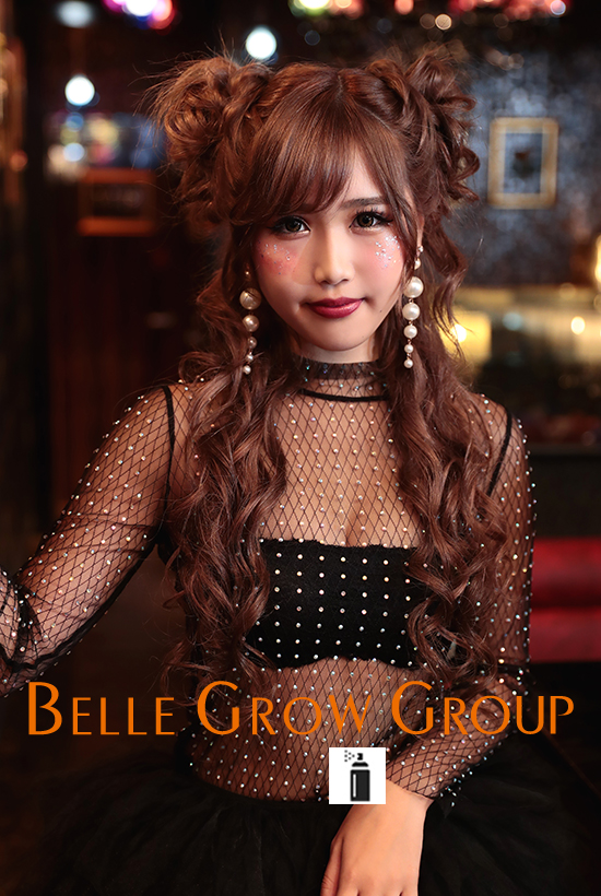 大阪ミナミの人気キャバ嬢も多く通ってくださっているベルグロー本店のハロウィンのヘアメイク、アレンジハーフ