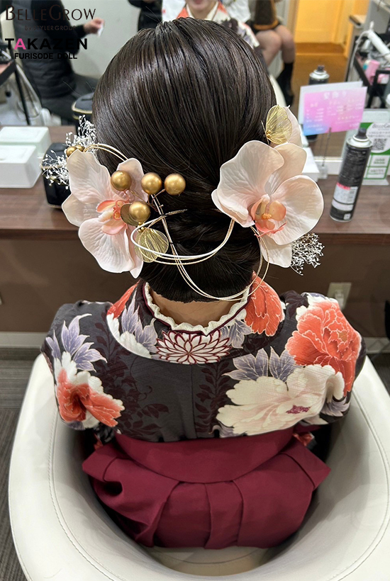 卒業式ヘアセット