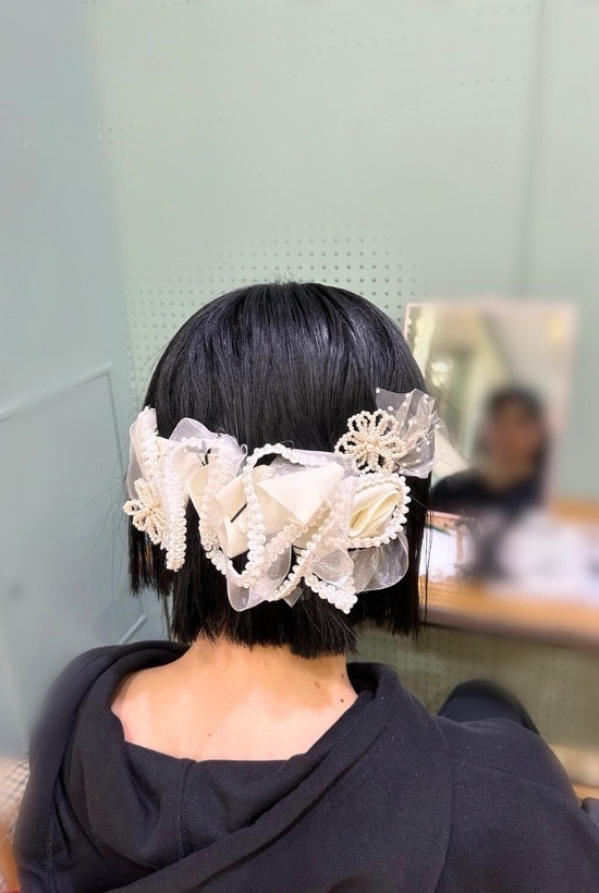 ボブヘアアレンジ