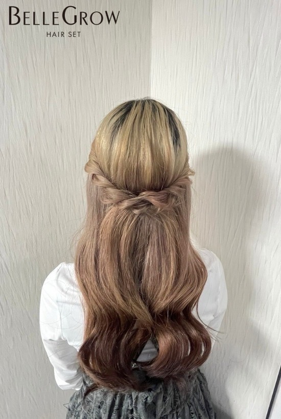簡単ヘアセット