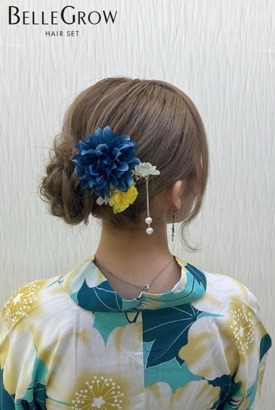 簡単ヘアセット