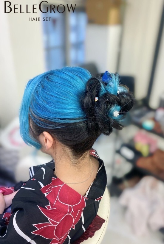 簡単ヘアセット