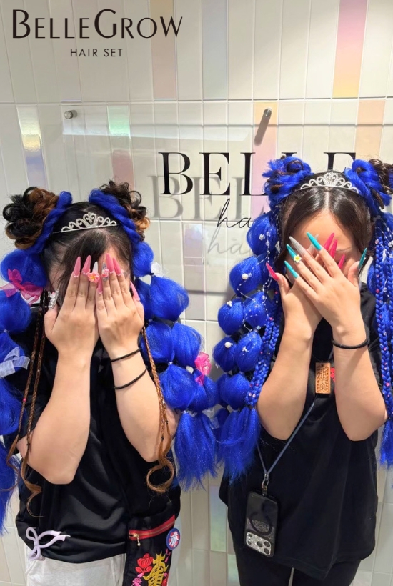 だんじりヘアセット