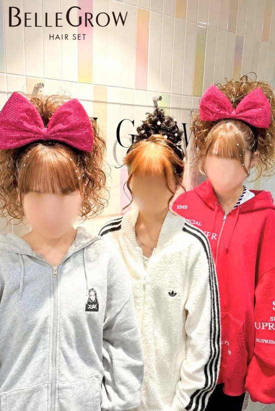 盛り髪
