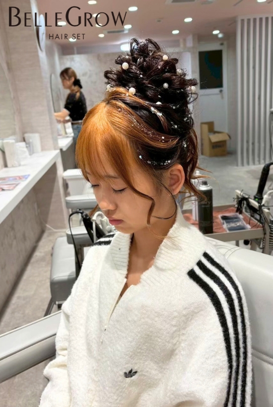 おだんごヘアおだんごヘア