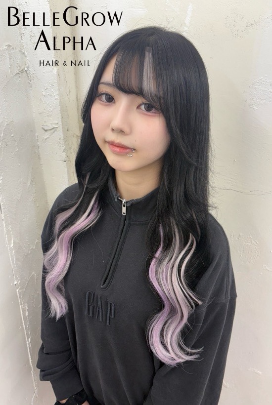 カラー＋エクステ