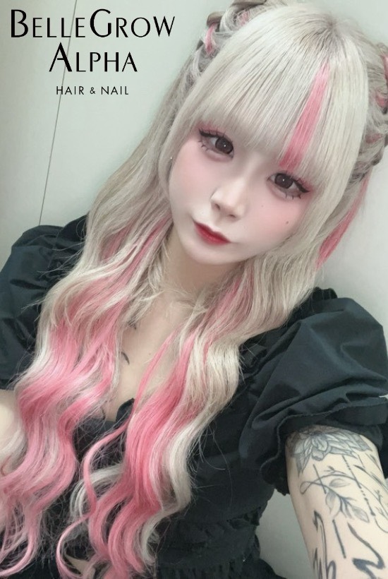 カラー＋エクステ