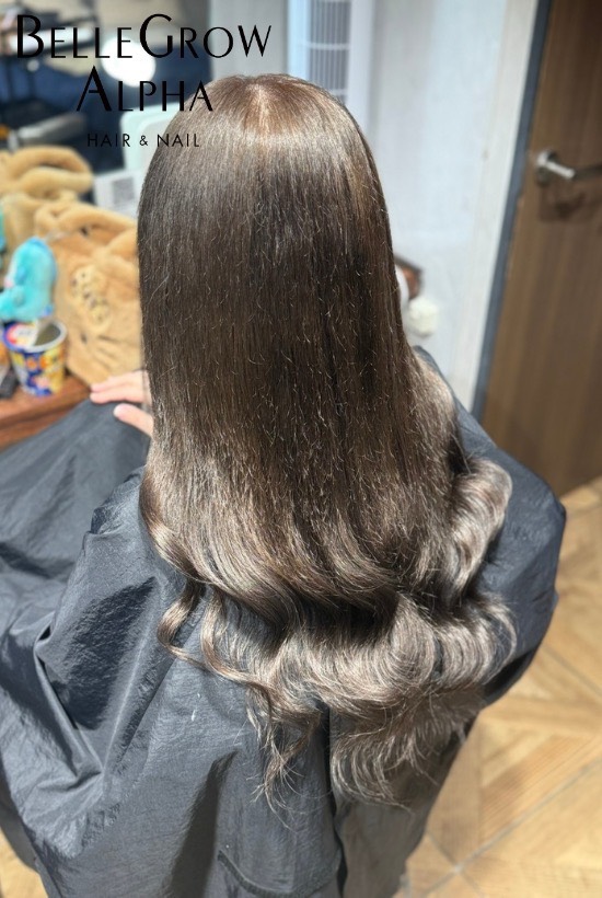 カラー+エクステ