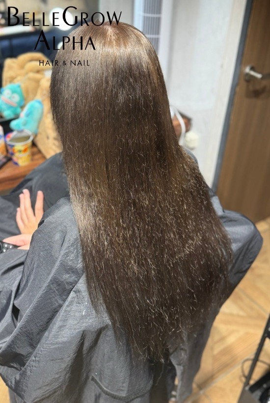 カラー+エクステ