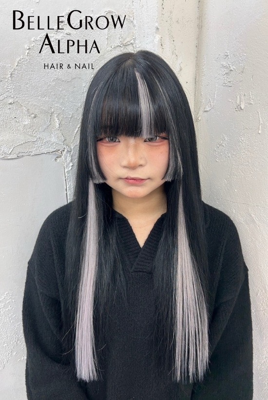 カラー＋エクステ