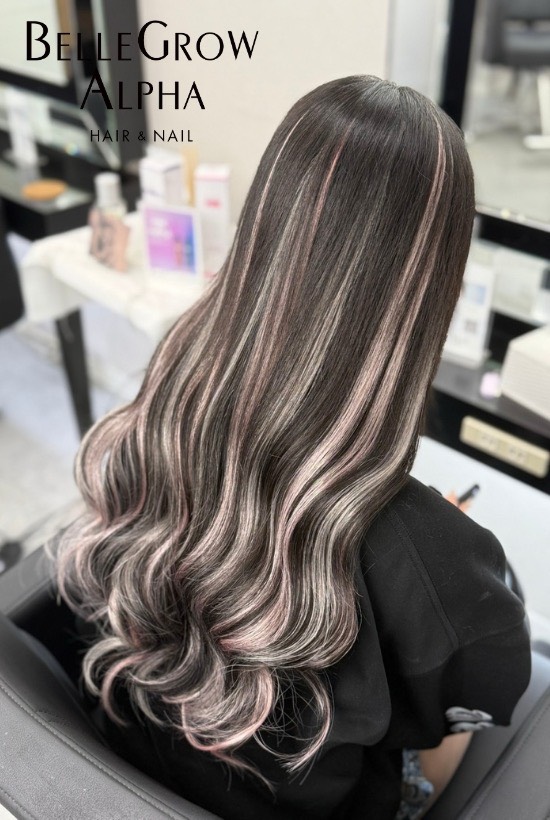 カラー＋エクステ