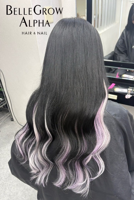 カラー＋エクステ