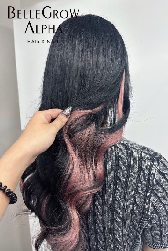 カラー＋エクステ