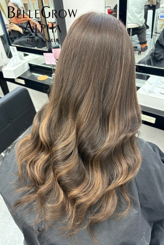 カラー＋エクステ