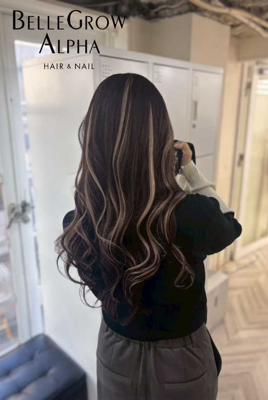 カラー＋エクステ