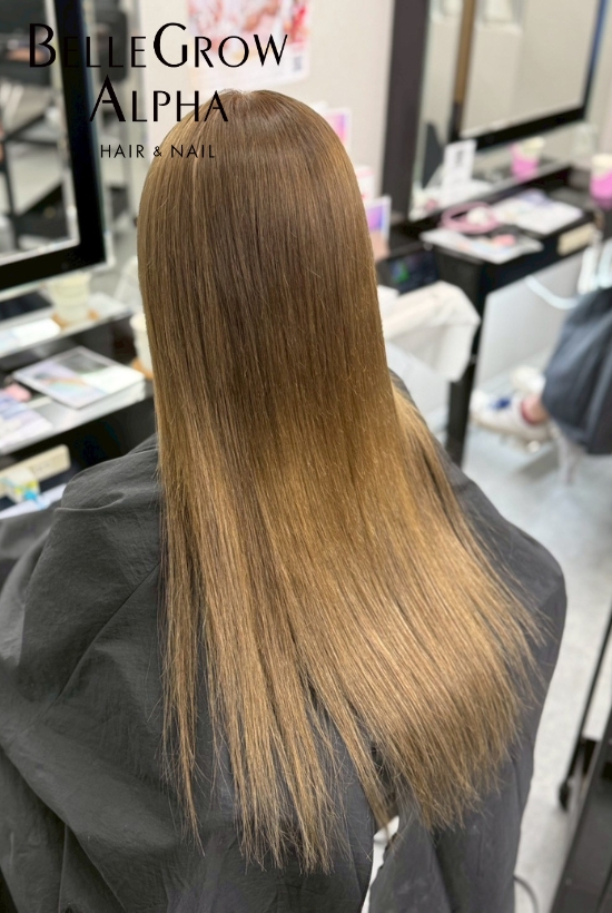 カラー＋エクステ