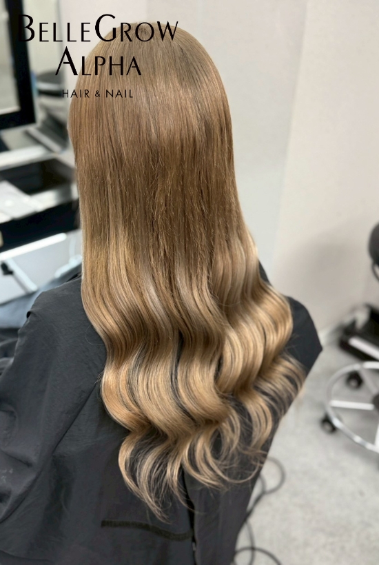 カラー＋エクステ