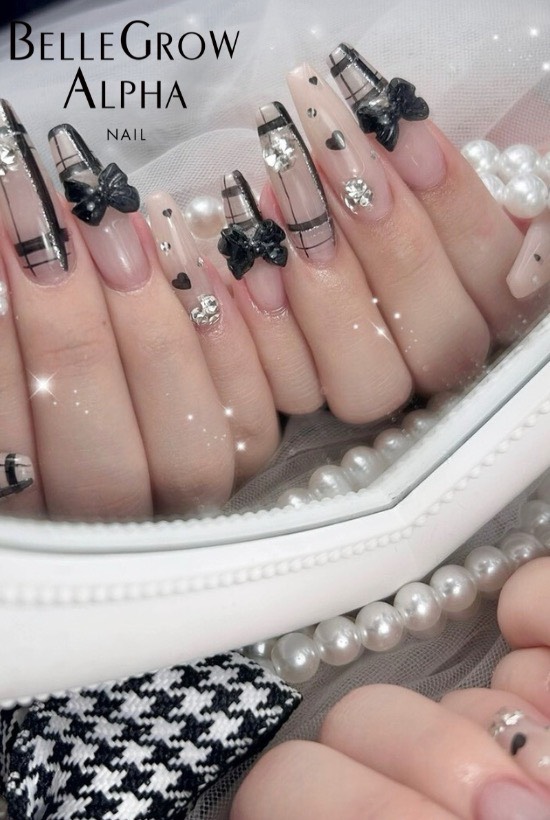 チェックネイル