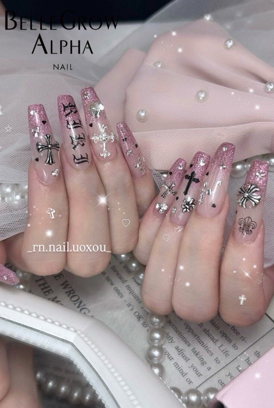 ラメグラデーション