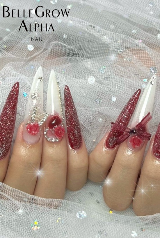 クリスマスネイル