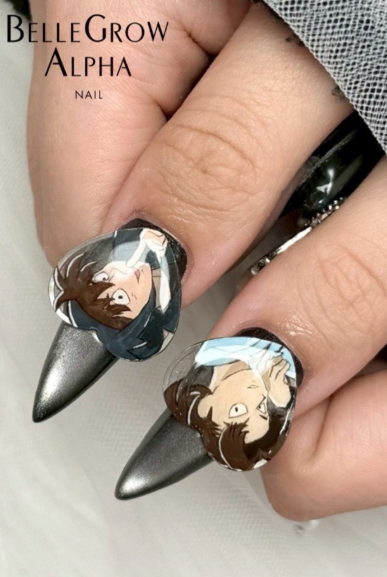 忍たま乱太郎ネイル