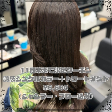 11月末まで限定クーポン